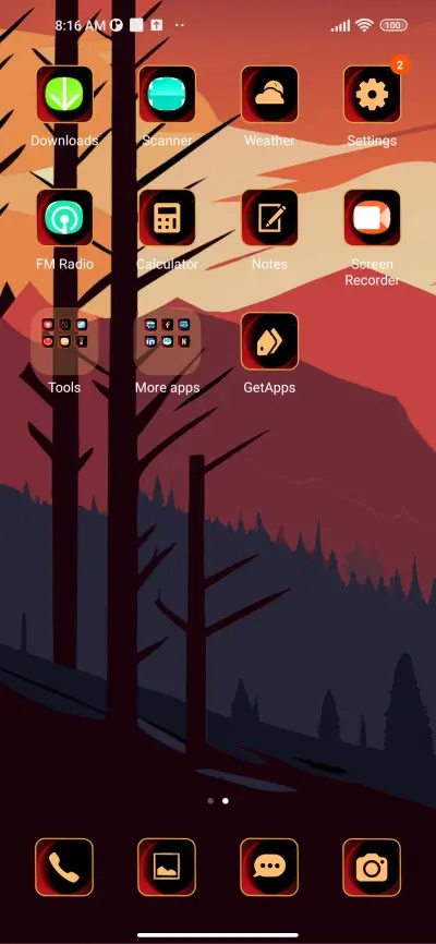 dark sunset - Screenshot 3