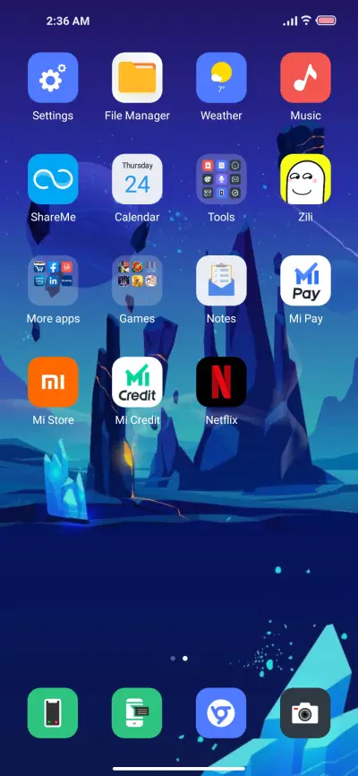 SpaceBlue v13 - Screenshot 3