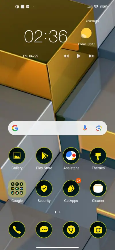 abstract cubes - Screenshot 2