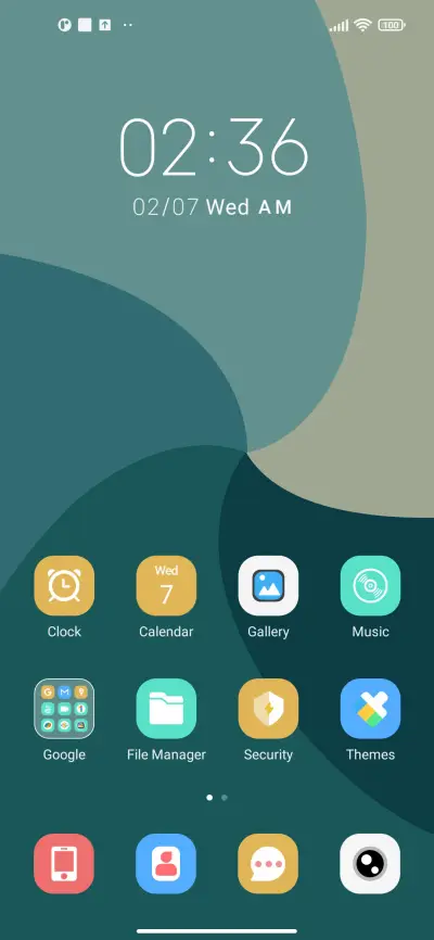 Green simple - Screenshot 2