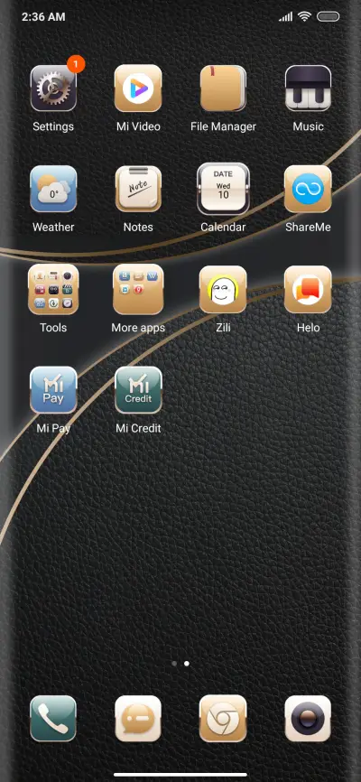 Metal Black Clock - Screenshot 3