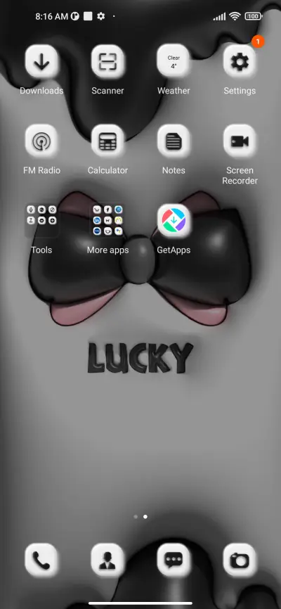 3D bowknot - Screenshot 3