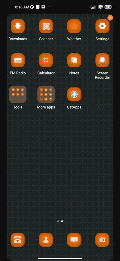 Retro block keypad - Screenshot 3