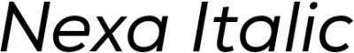 Nexa Italic