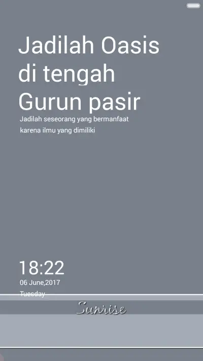 Sunrise - Screenshot 1