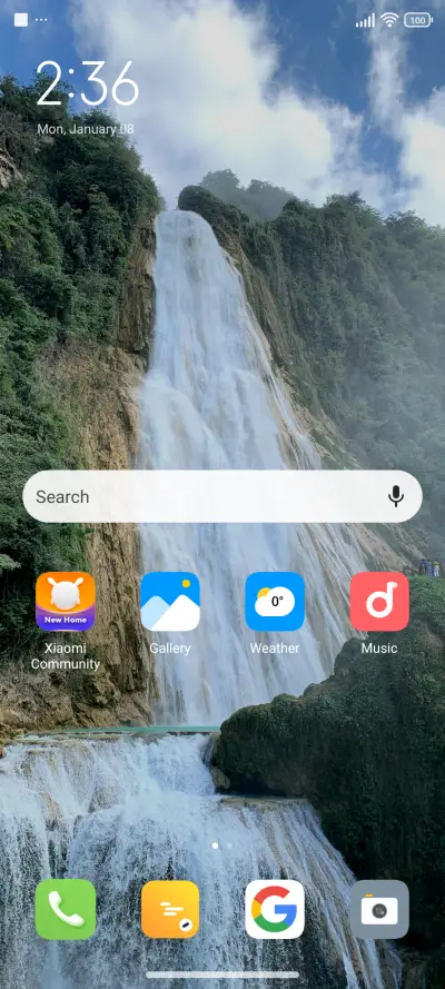 Waterfall V2 - Screenshot 2