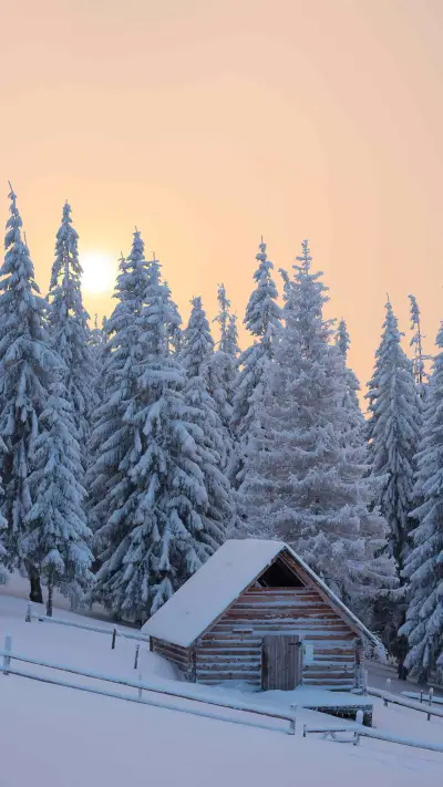 Whiter snow scenery - Screenshot 1