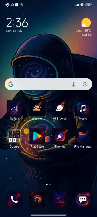 Abstract Space - Screenshot 3