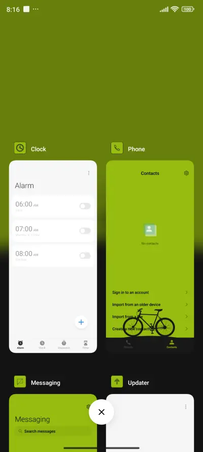 bicycle silhoutte - Screenshot 5