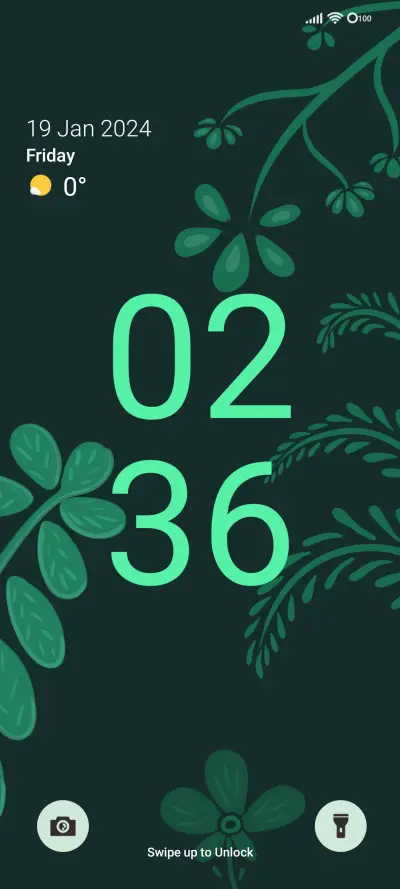 Pix Green THEME for Xiaomi MIUI HyperOS