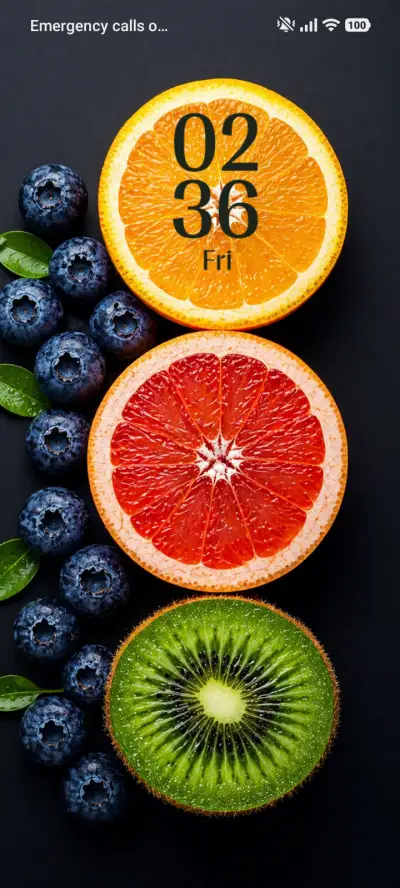 Citrus Contrast THEME for Xiaomi MIUI HyperOS