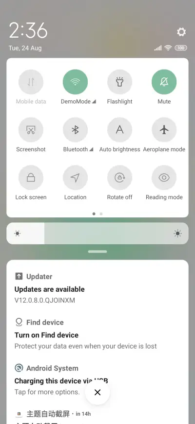Simple green clock - Screenshot 5