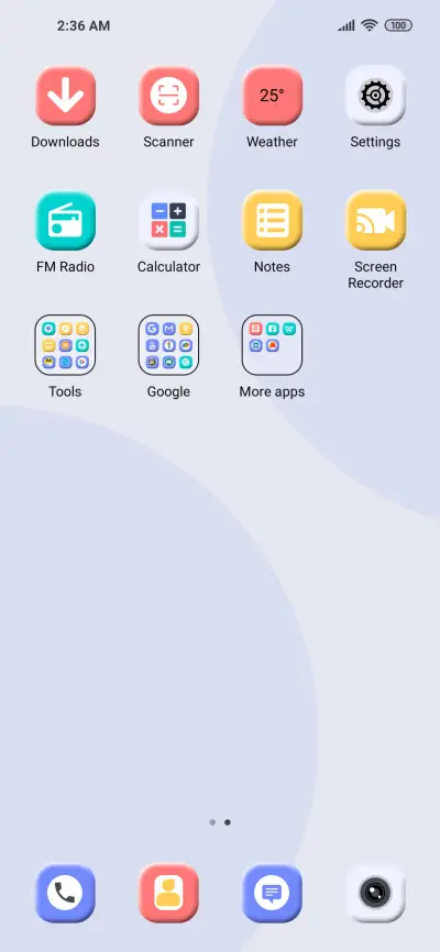 Light Simple Blue - Screenshot 3