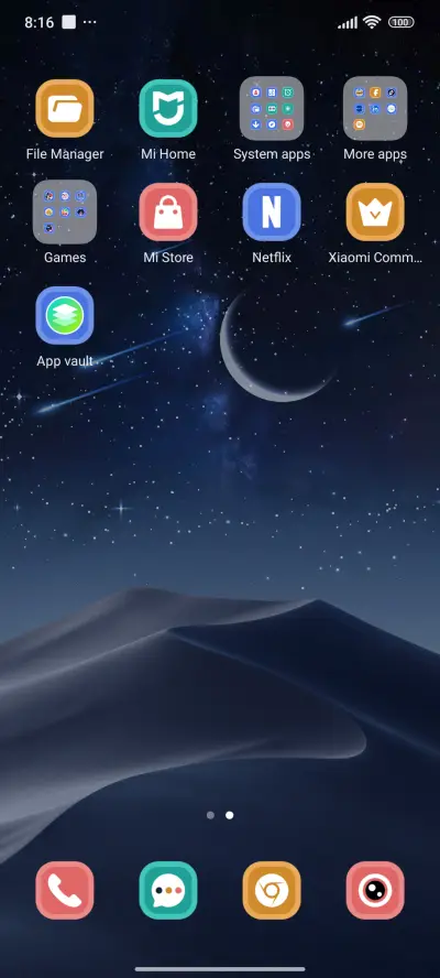 Desert Night View - Screenshot 3