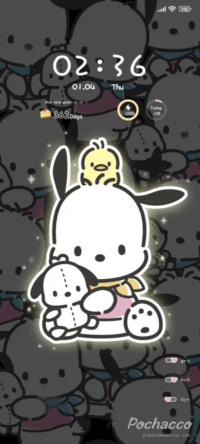 Pochacco Glowing
