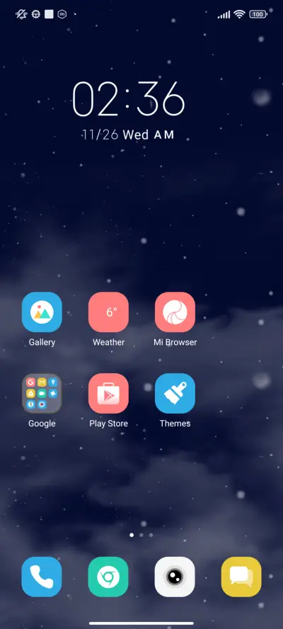 Cloud Clock - Screenshot 2