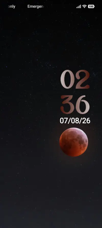 Red Moon THEME for Xiaomi MIUI HyperOS