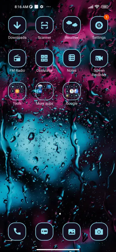 Neon Drops - Screenshot 3