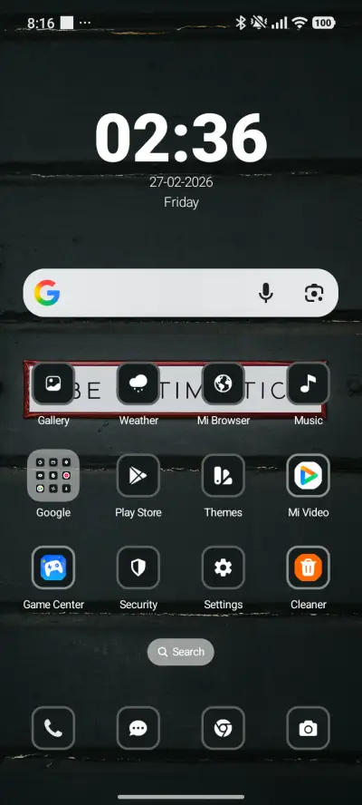 Optimistic - Screenshot 2