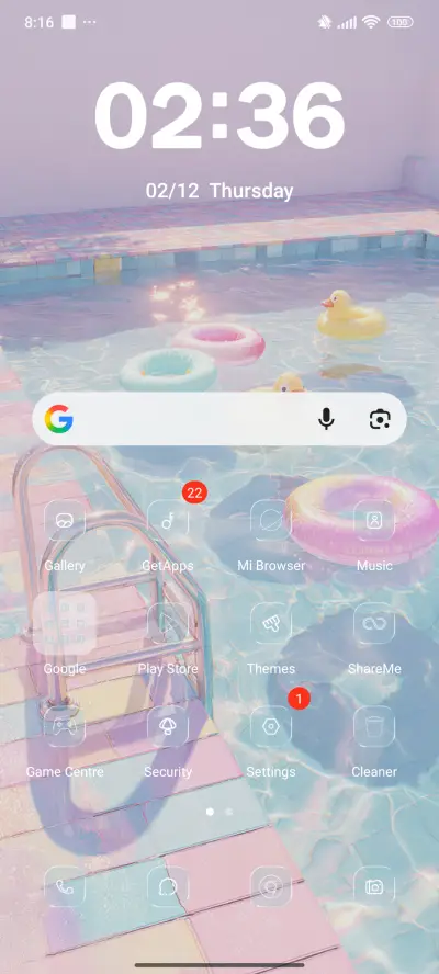 Pink pool - Screenshot 2