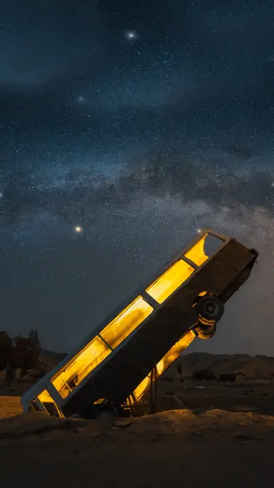 Astronauts protective umbrella