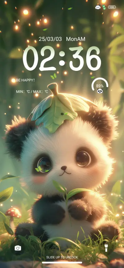 Baby panda