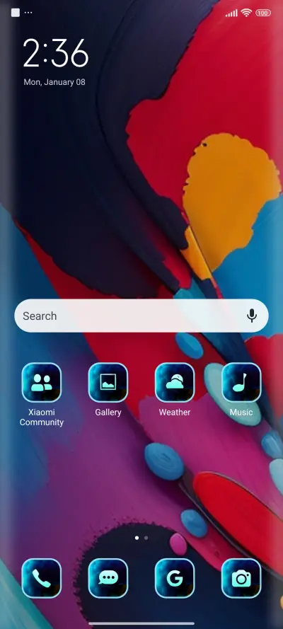 Holi wall - Screenshot 2