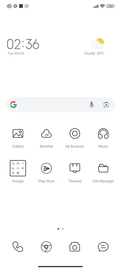 White Style - Screenshot 2