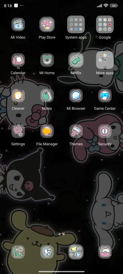 Sanrio family glow - Screenshot 3