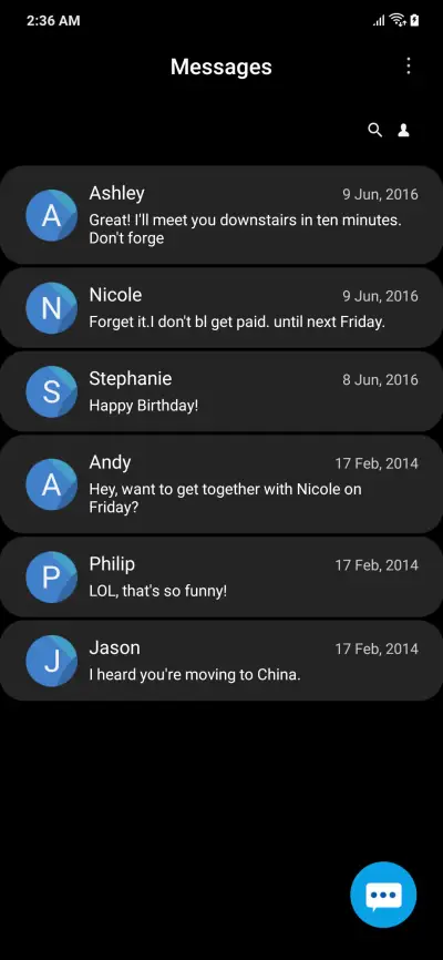One UI 2.0_Dark - Screenshot 7