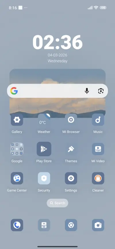 Blue Components - Screenshot 2
