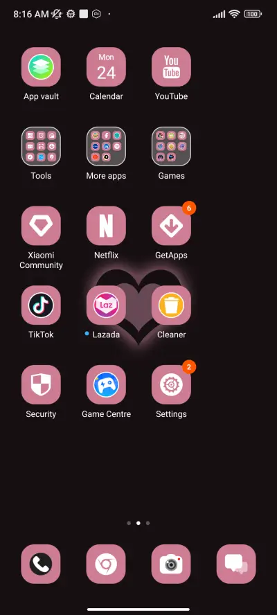 Pink Black Ease - Screenshot 3