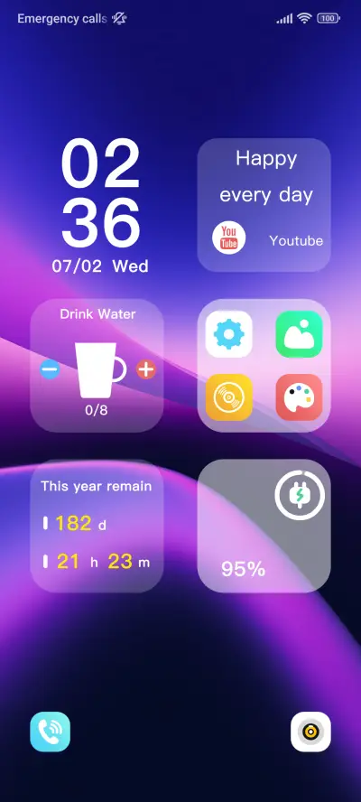 Dreamy Purple Silk - Screenshot 1