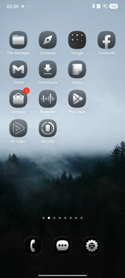 VK Dark glass - Screenshot 3