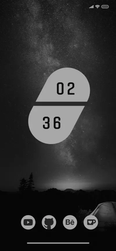 Ios Capsule THEME for Xiaomi MIUI HyperOS