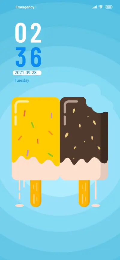 Summer popsicle