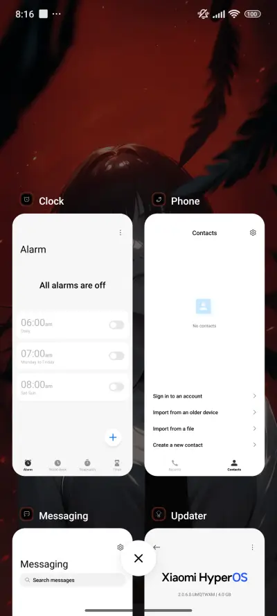 Red anime - Screenshot 4