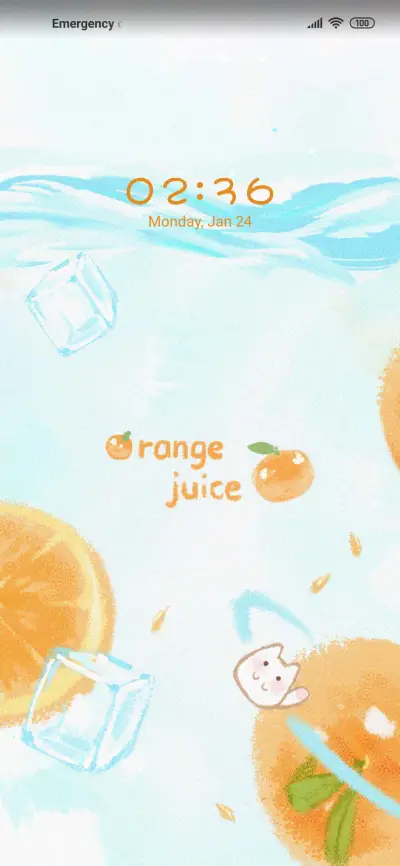 Summer orange soda - Screenshot 1