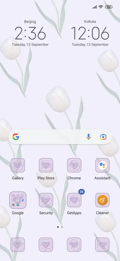 simple bow tulip - Screenshot 2