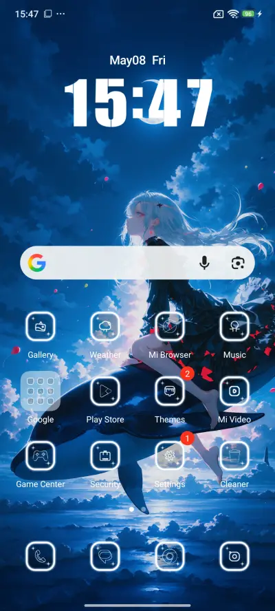 Blue Glass - Screenshot 2