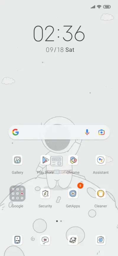 Waving planet - Screenshot 2