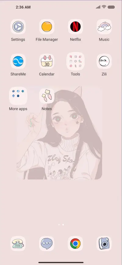 OS beautiful girl - Screenshot 4