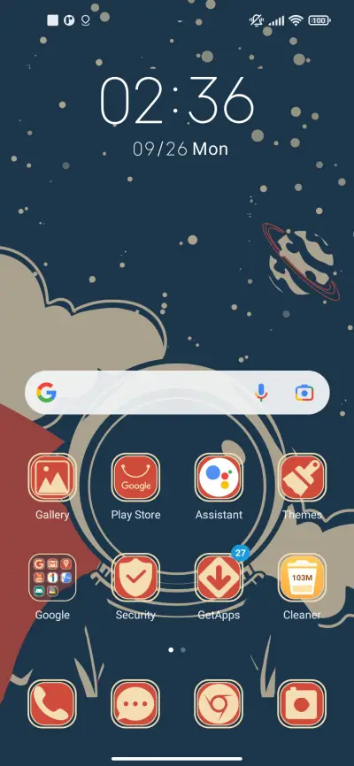 retro astronaut - Screenshot 2