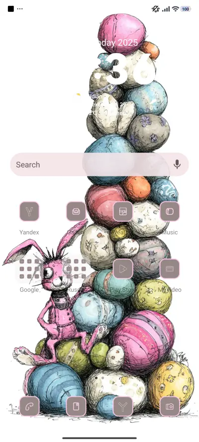 Bunny and eggs - Screenshot 2
