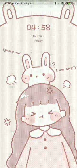 The girl was angry - Screenshot 1