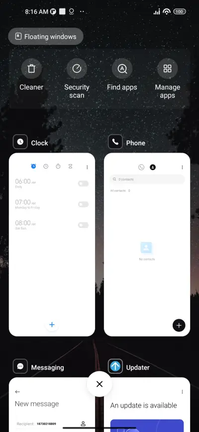 Starry night - Screenshot 4