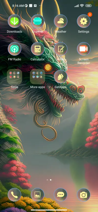 dragon green - Screenshot 3