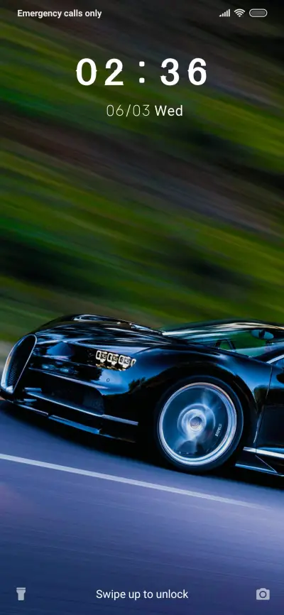 MetallicBlueCar_3MDS - Screenshot 1