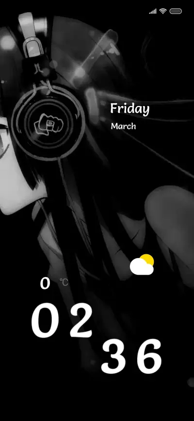 Anime_1 THEME for Xiaomi MIUI HyperOS