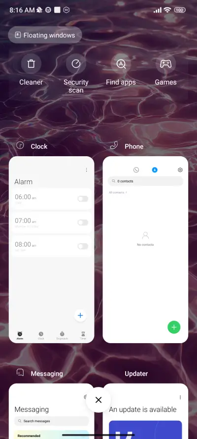 Pink water waves - Screenshot 4